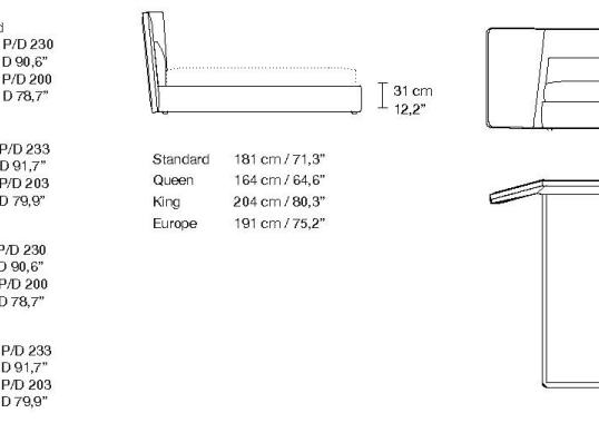 Кровать Alivar Coventry Bed LCV1S image 6