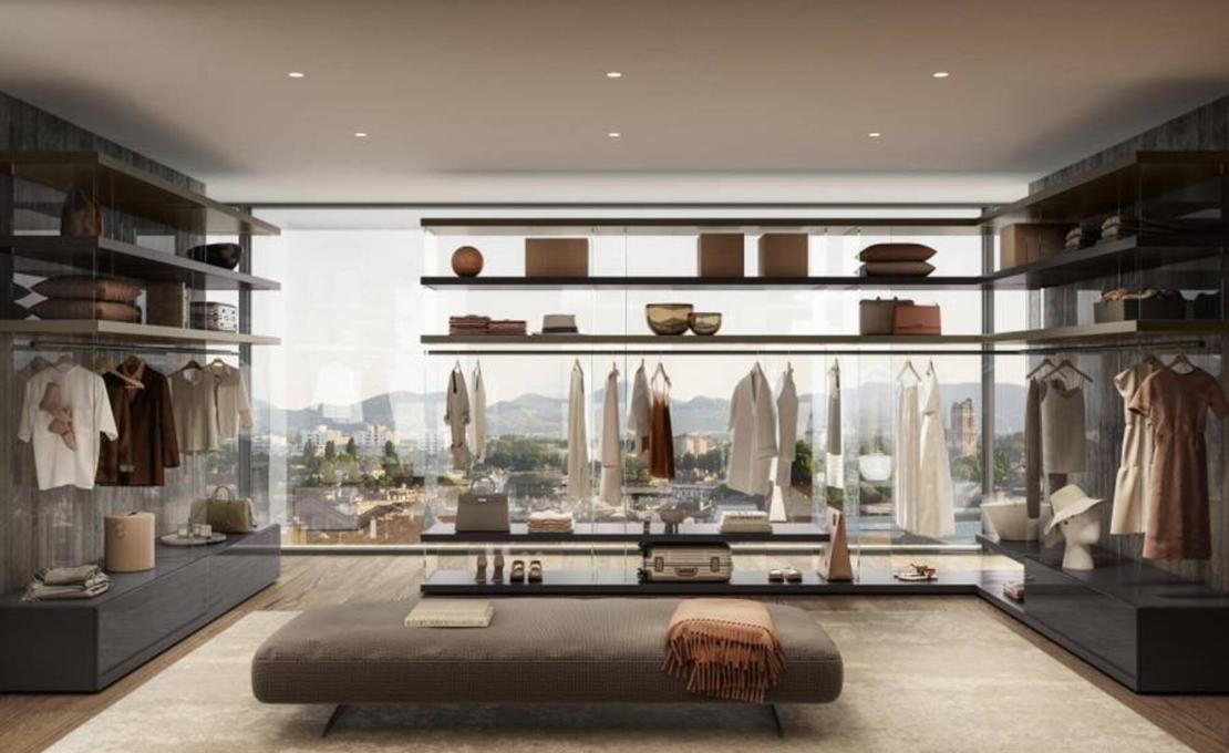 Мебель для гардеробной Air Walk-in-Closet Lago
