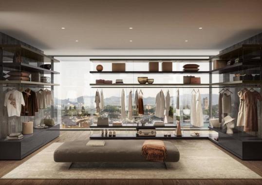 Гардеробная Air Walk-in-Closet от фабрики Lago image 2