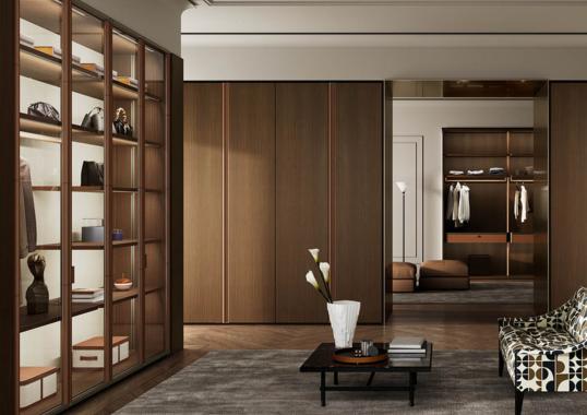 Гардеробная модель DressCove от фабрики Poltrona Frau