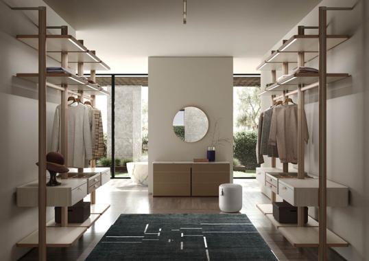 Гардеробная модель DressCove от фабрики Poltrona Frau