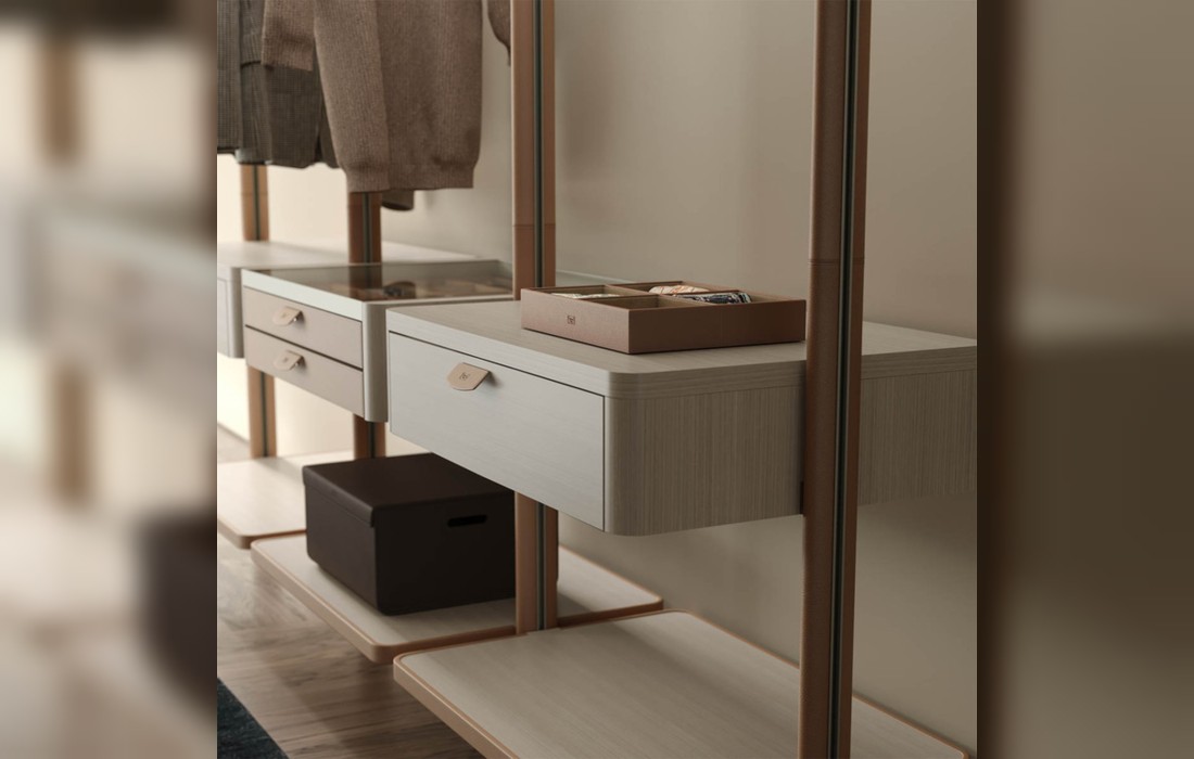 Гардеробная модель DressCove от фабрики Poltrona Frau