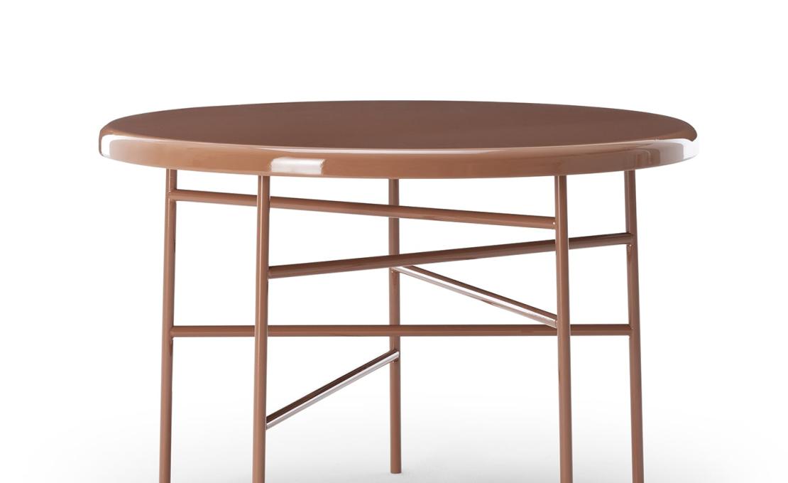 Уличный журнальный столик от фабрики Exteta модель 10TH Star Low