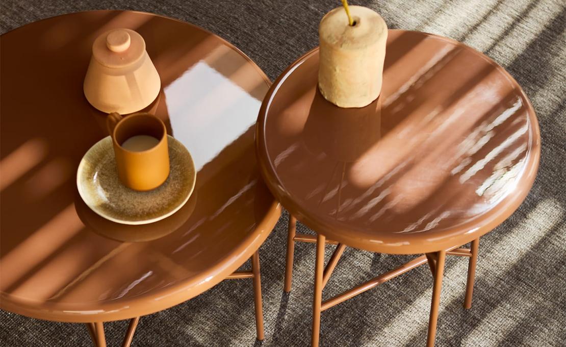 Уличный журнальный столик от фабрики Exteta модель 10TH Star Low