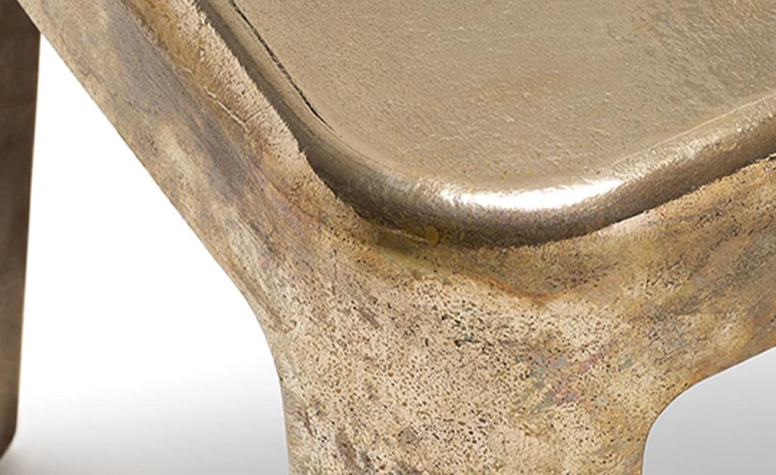 Столик от фабрики Exteta модель Moonlight Gold Square