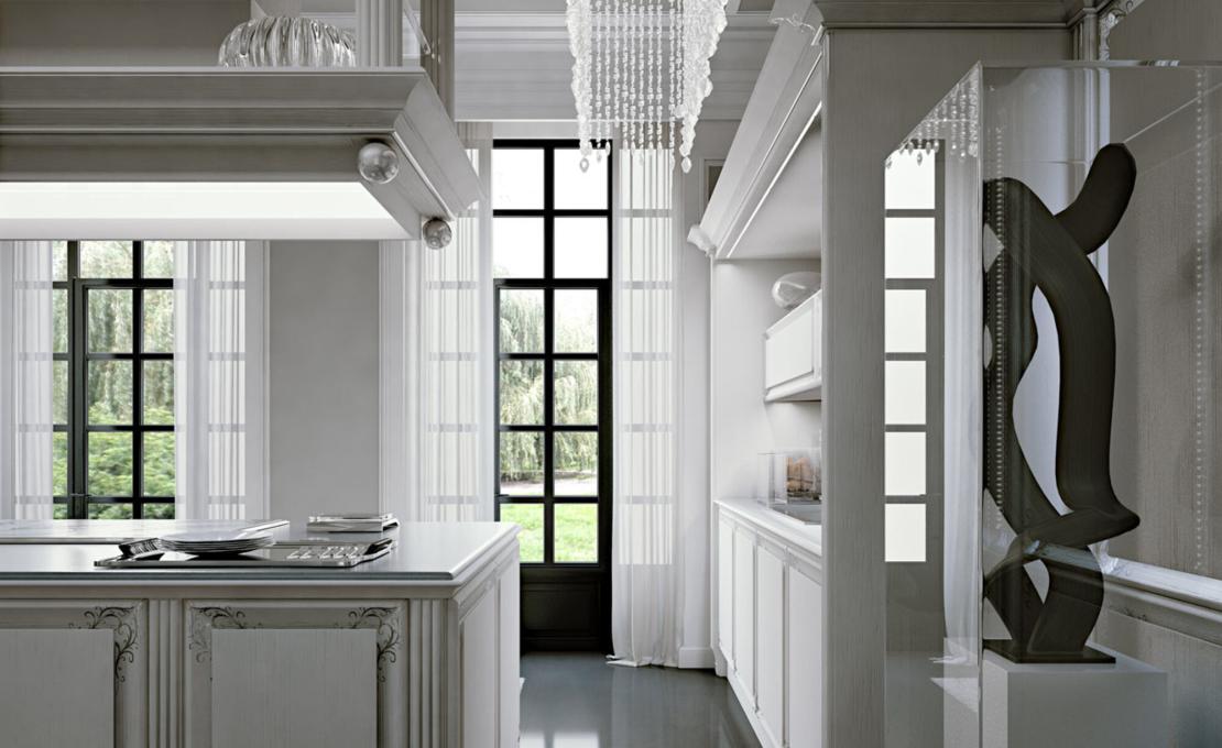 Кухня модель Nuvola от фабрики Busatto Mobili