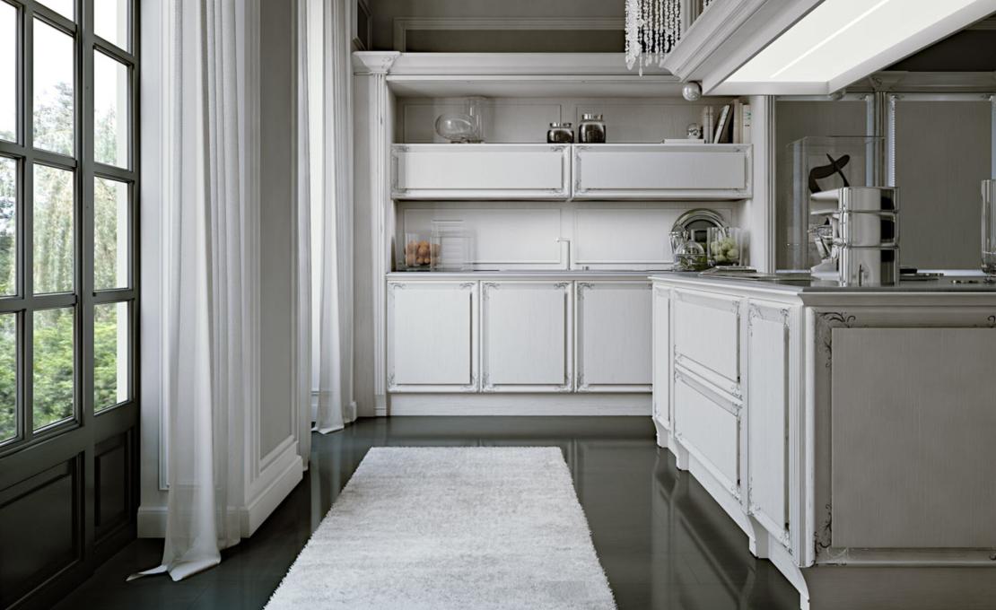 Кухня модель Nuvola от фабрики Busatto Mobili