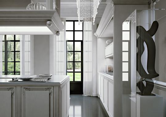 Кухня модель Nuvola от фабрики Busatto Mobili