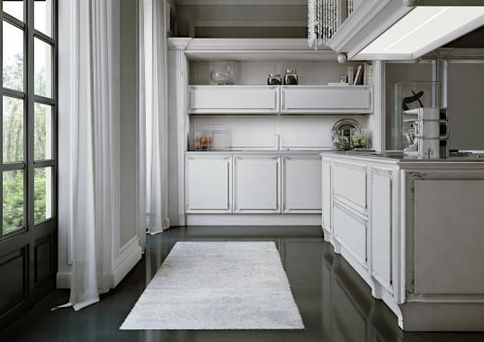 Кухня модель Nuvola от фабрики Busatto Mobili