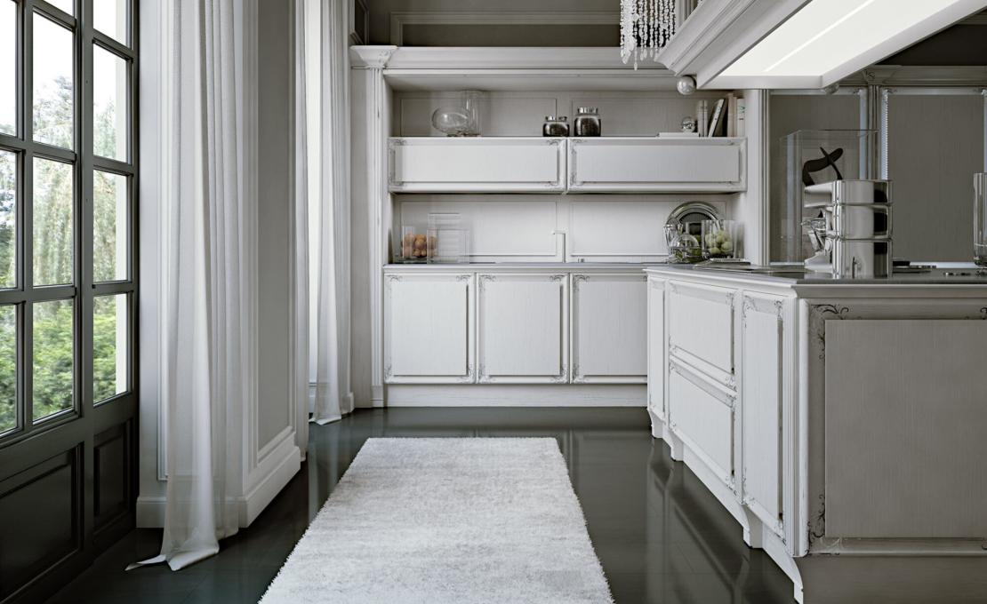 Кухня модель Nuvola от фабрики Busatto Mobili