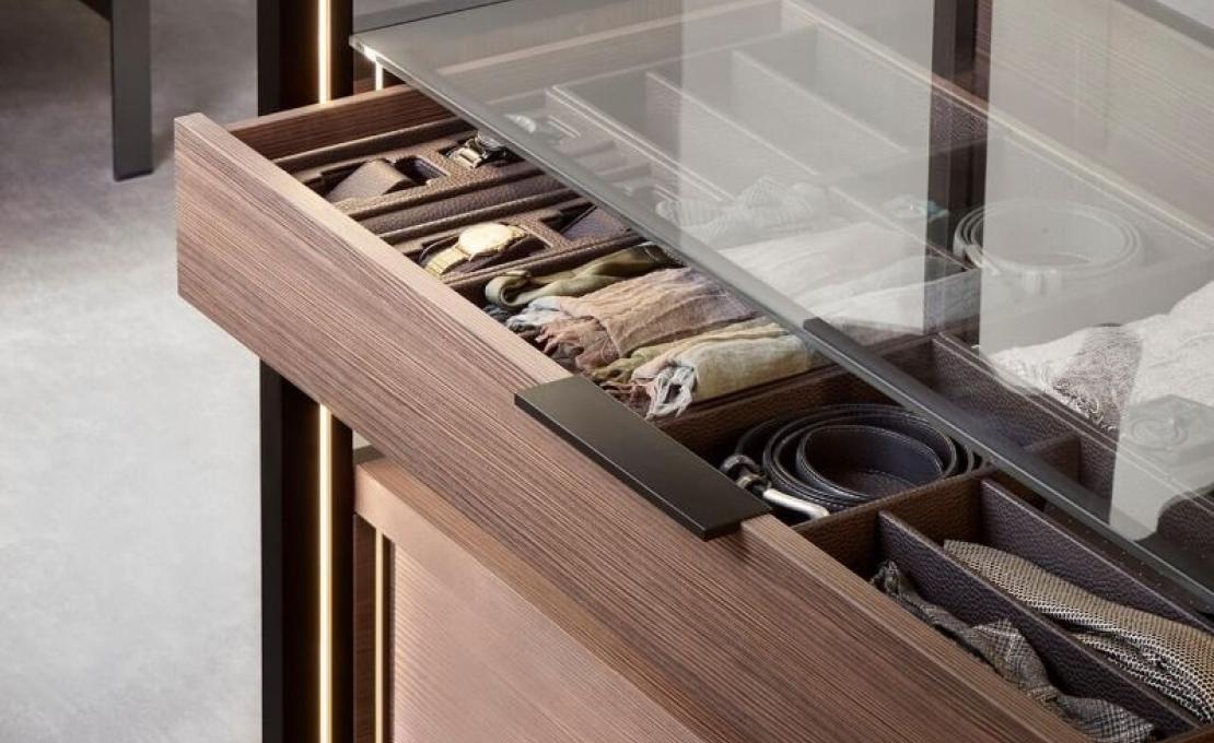 Гардеробная модульная система от Lema модель Armadio al Centimetro System