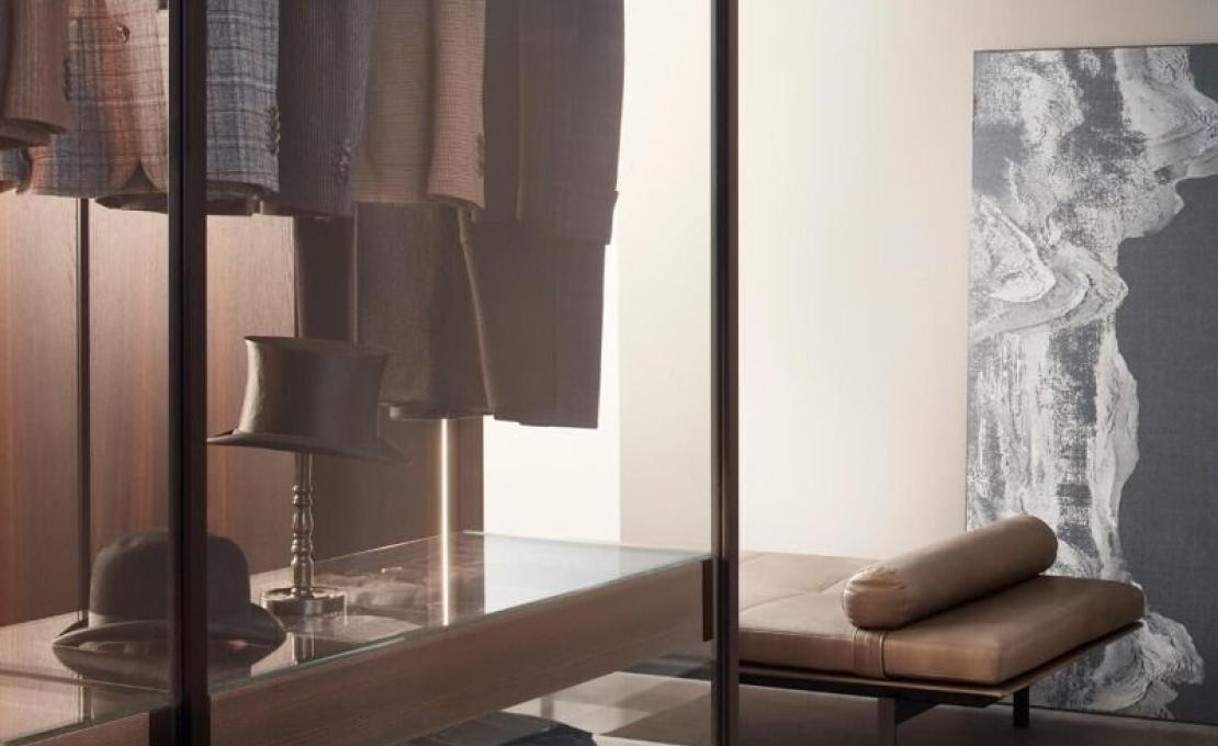 Гардеробная модульная система от Lema модель Armadio al Centimetro System