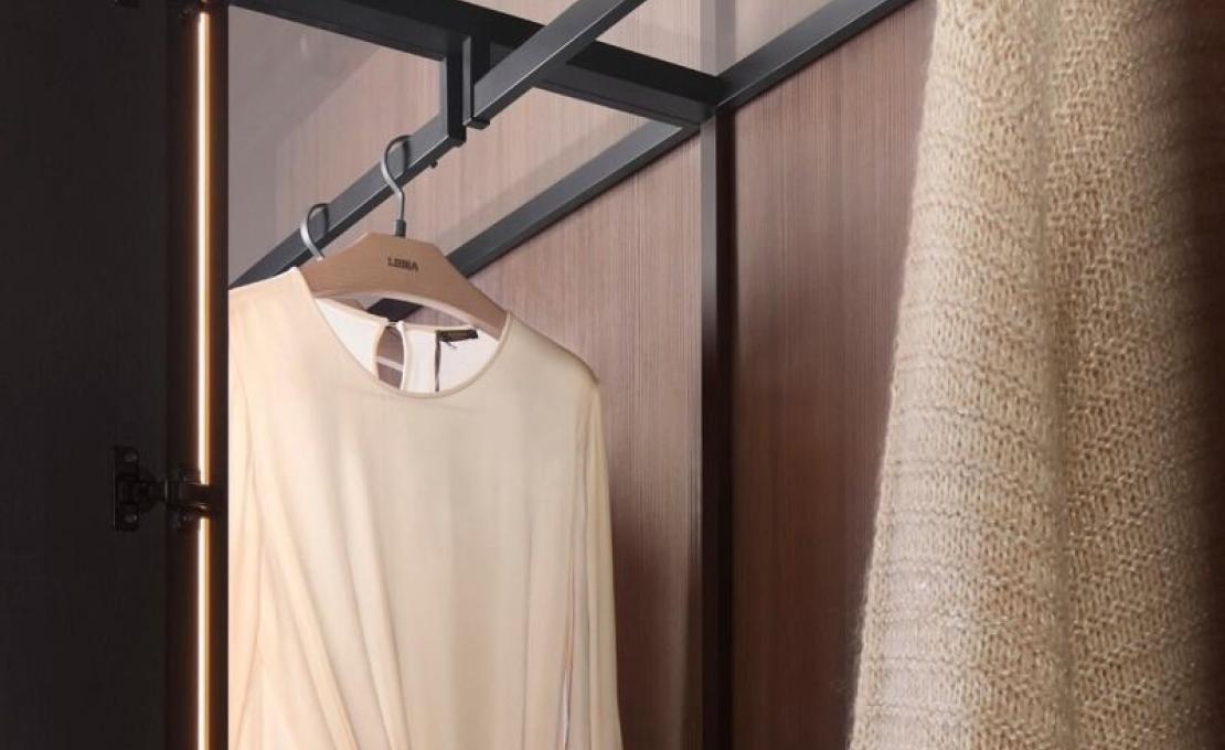 Гардеробная модульная система от Lema модель Armadio al Centimetro System