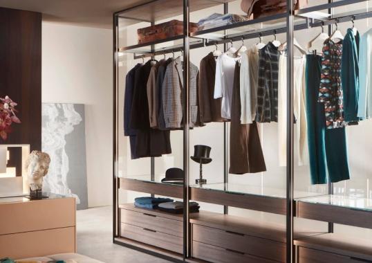 Гардеробная модульная система от Lema модель Armadio al Centimetro System