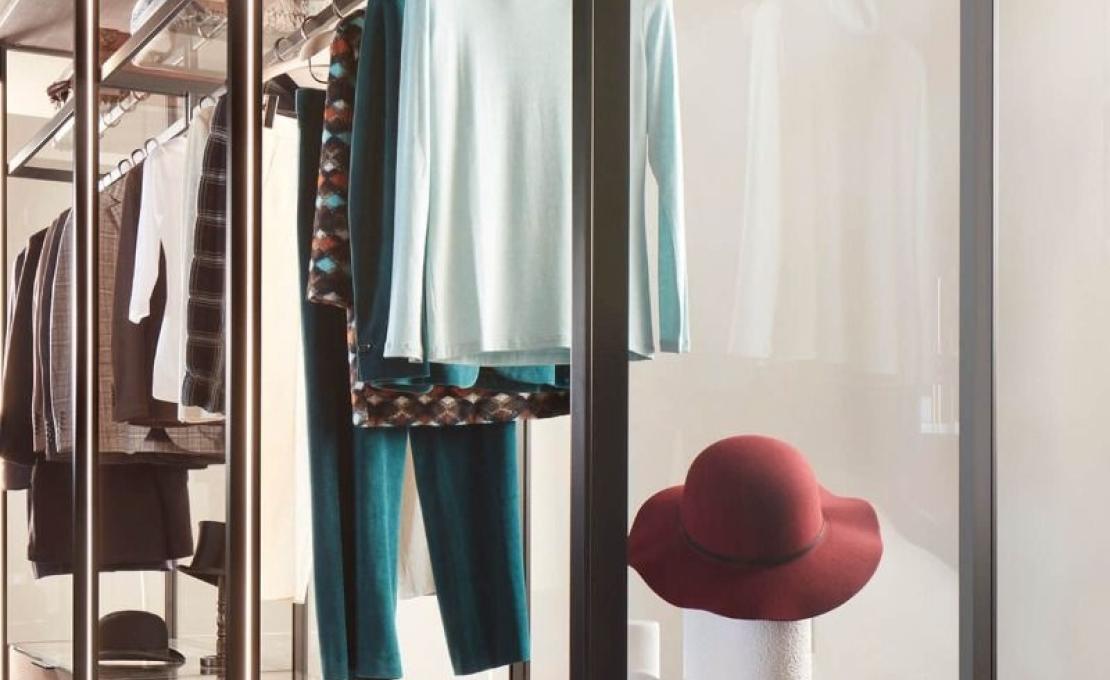 Гардеробная модульная система от Lema модель Armadio al Centimetro System