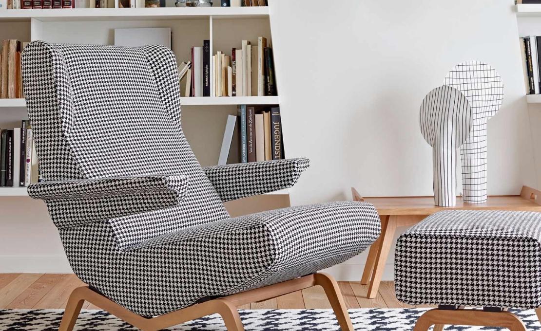 Кресло от фабрики Ligne Roset модель Archi Arm With