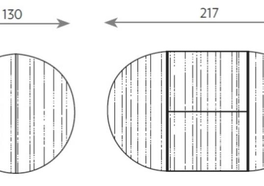 Обеденный стол от фабрики Ligne Roset модель Ava Extendable