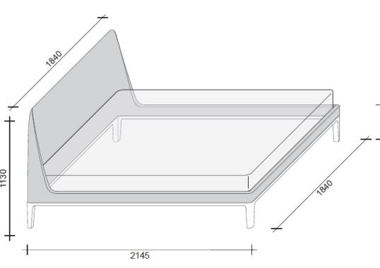 Кровать Lema VICTORIANO BED image 6
