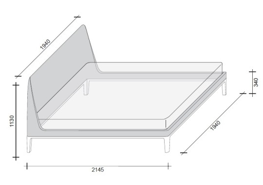 Кровать от фабрики Lema модель VICTORIANO BED