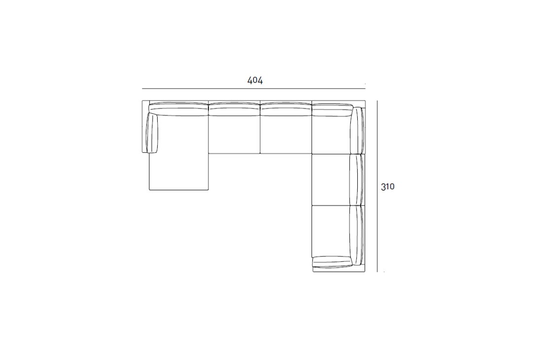 Диван от фабрики Living Divani модель Floyd-Hi 2 Modular Sofa