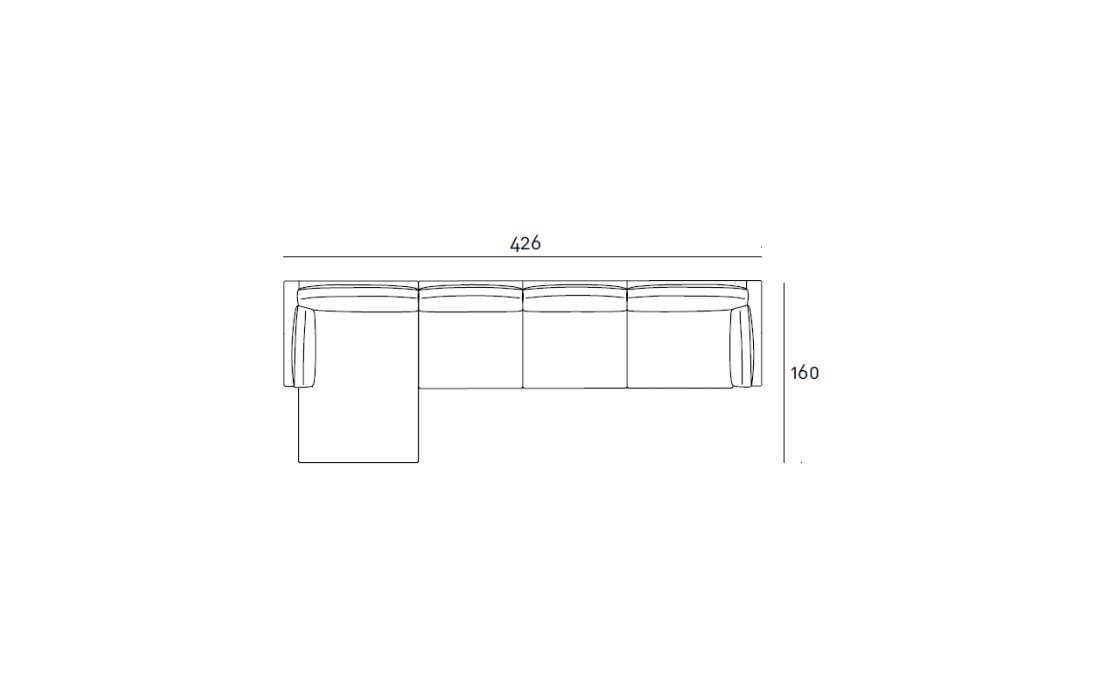 Диван от фабрики Living Divani модель Floyd-Hi 2 Modular Sofa