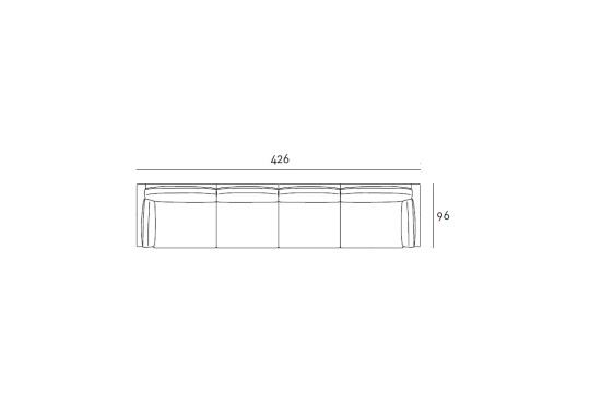 Диван от фабрики Living Divani модель Floyd-Hi 2 Modular Sofa