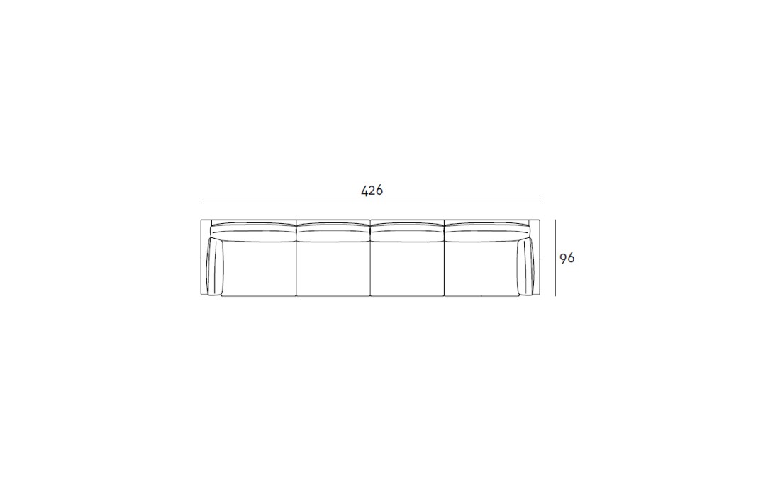 Диван от фабрики Living Divani модель Floyd-Hi 2 Modular Sofa