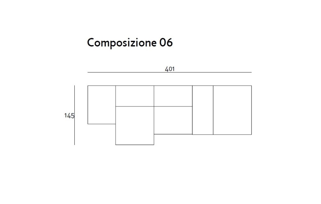 Диван от фабрики Living Divani модель EXTRA WALL MODULAR SOFA