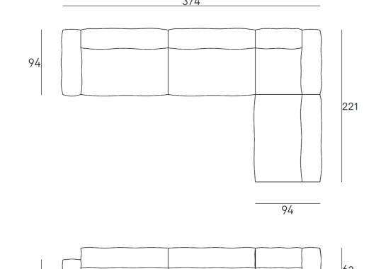 Диван Living Divani NEOWALL MODULAR SOFA image 6