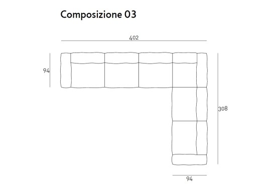 Диван от фабрики Living Divani модель NEOWALL MODULAR SOFA