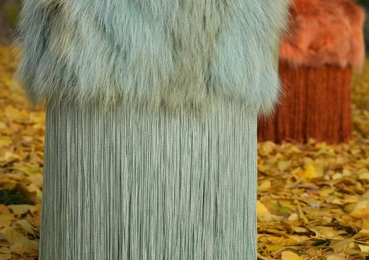 Пуф от фабрики Lorenza Bozzoli Couture модель Tiffany