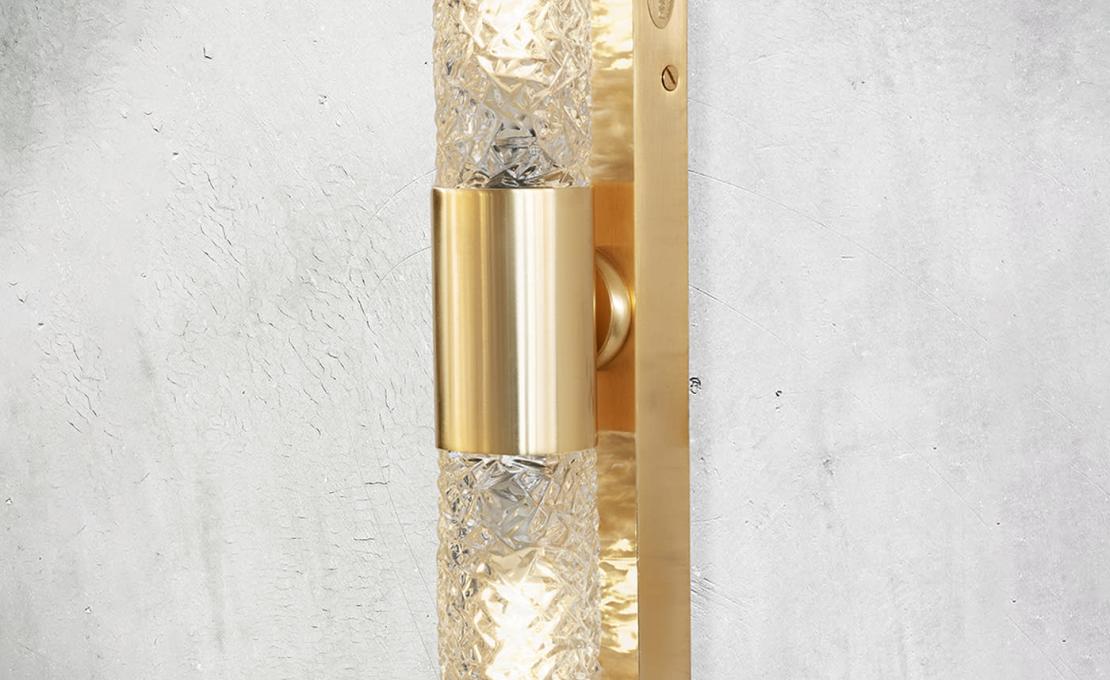 Бра от фабрики Possoni Illuminazione модель Crystal Tube