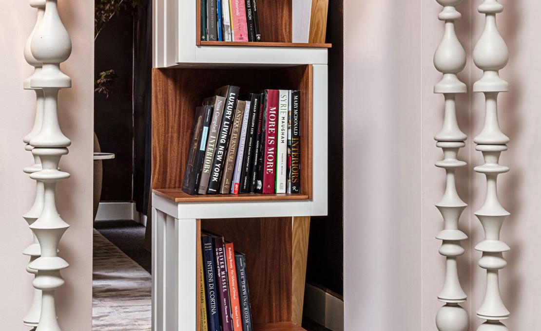 Книжный стеллаж от фабрики Provasi модель Akiba White