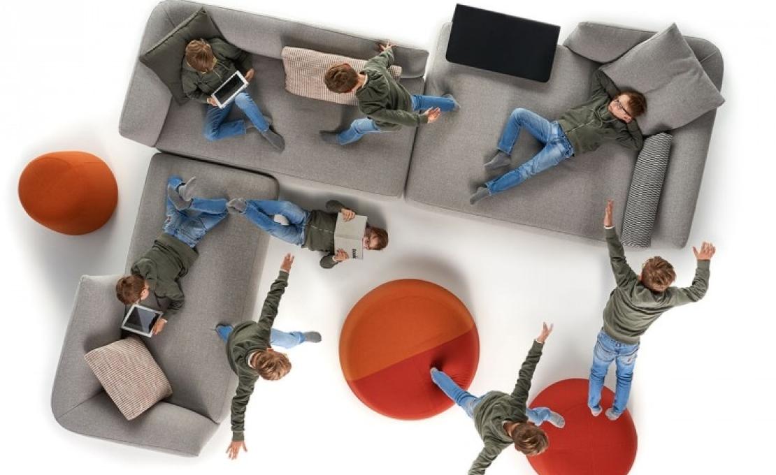 Диван от фабрики MDF Italia модель COSY MODULARSOFA