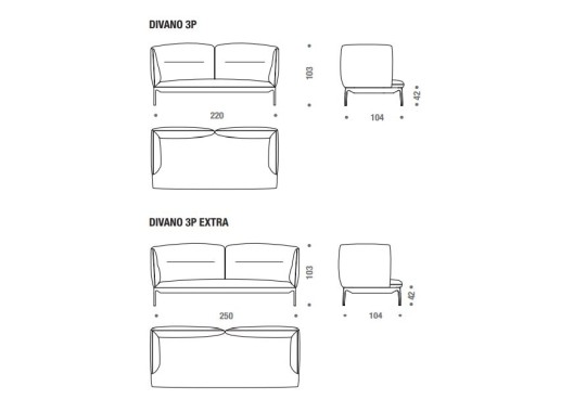 Диван MDF Italia Yale X Sofa F063332 image 5