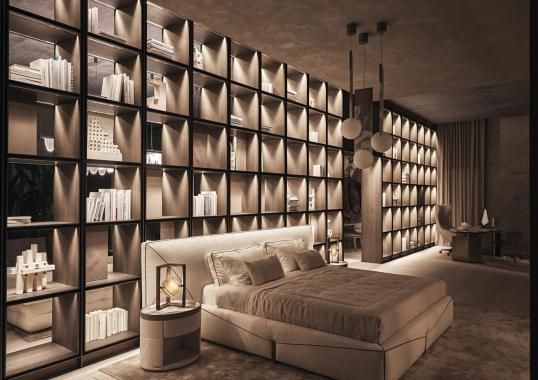 Библиотека C-Square IPE CAVALLI — алюминиевая система с LED