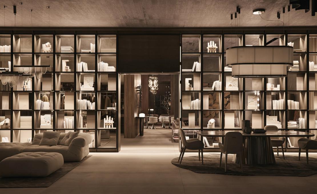 Библиотека C-Square IPE CAVALLI — алюминиевая система с LED