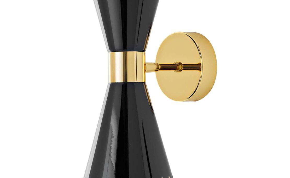 Настенный светильник от фабрики Stilnovo модель Megafono Black