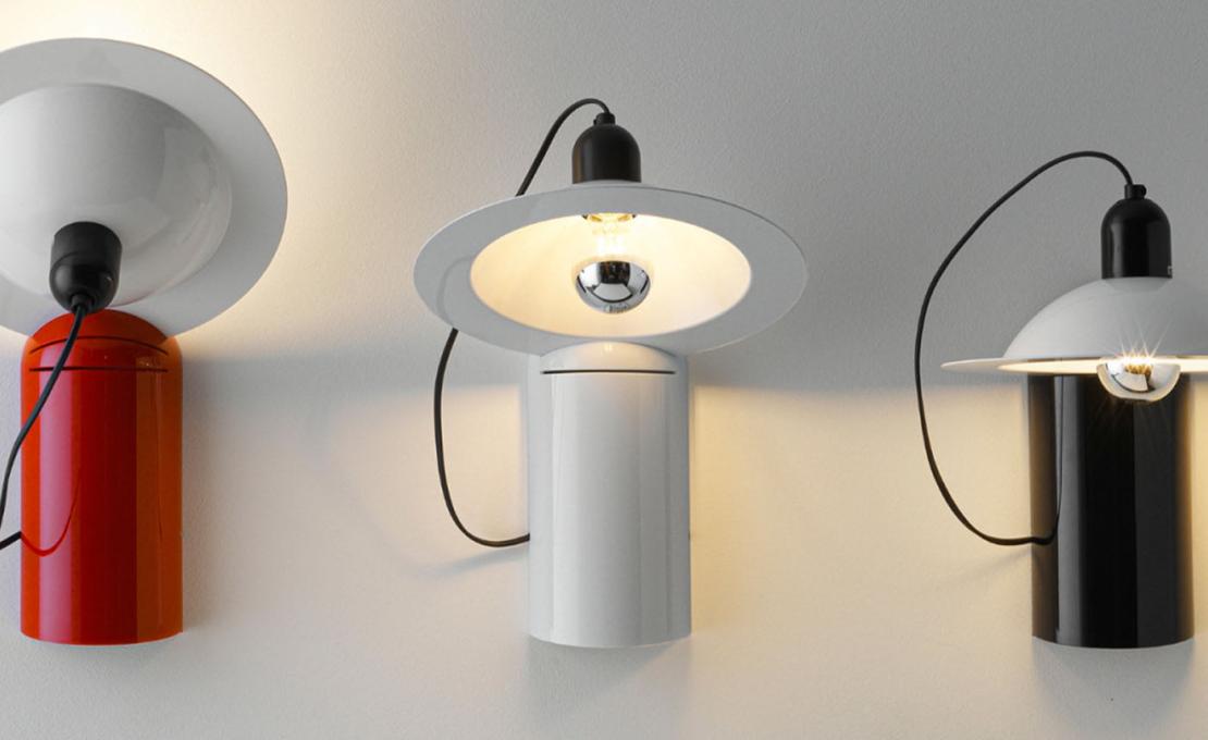 Настенный светильник от фабрики Stilnovo модель Lampiatta Red