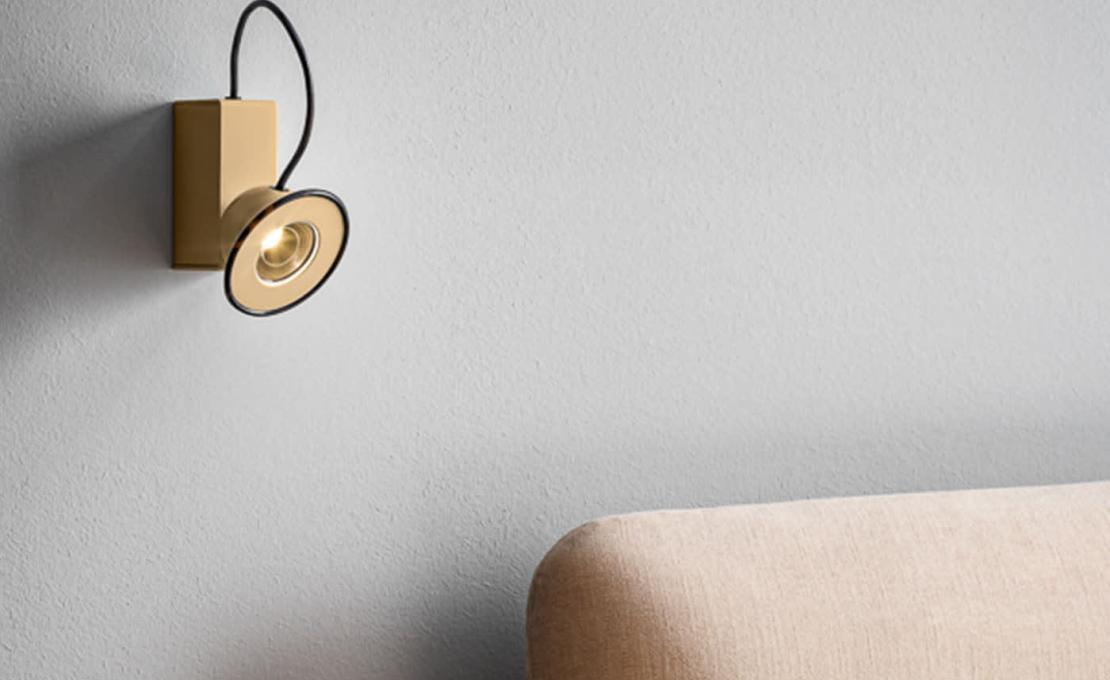 Настенный светильник от фабрики Stilnovo модель Minibox Coffee