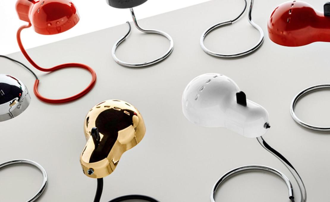 Настольная лампа от фабрики Stilnovo модель MiniTopo Black