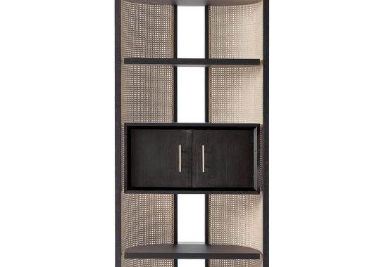 Стеллаж для книг Black Tie Itoku Vienna Straw 2 image 1
