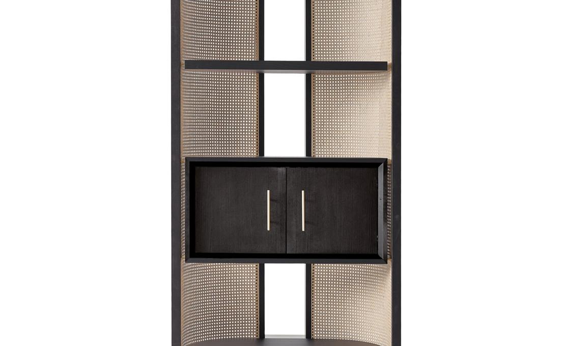 Книжный стеллаж от фабрики Black Tie модель Itoku Vienna Straw