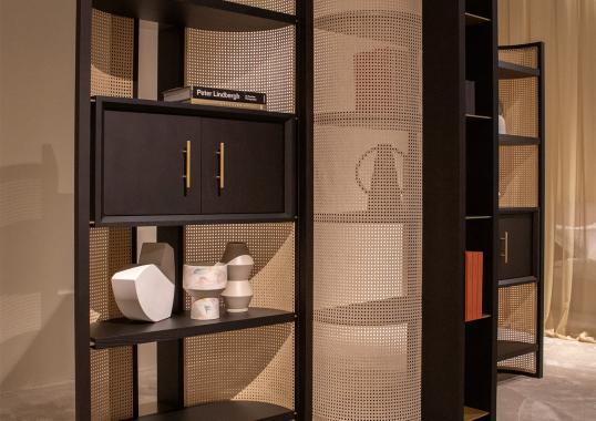 Стеллаж для книг Black Tie Itoku Vienna Straw 2 image 4