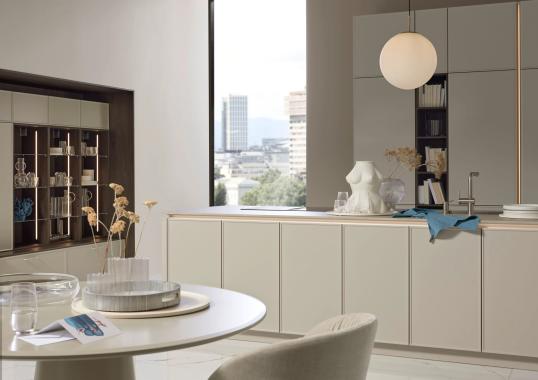 Мебель для кухни EVORA LACK Greige soft matt от Nolte