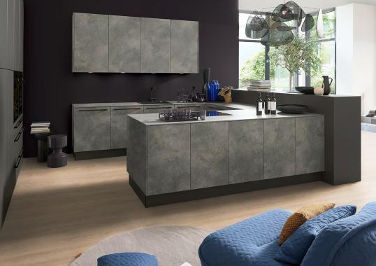 Кухня CANTERA SAND LIME LAVA GREY от фабрики Nolte