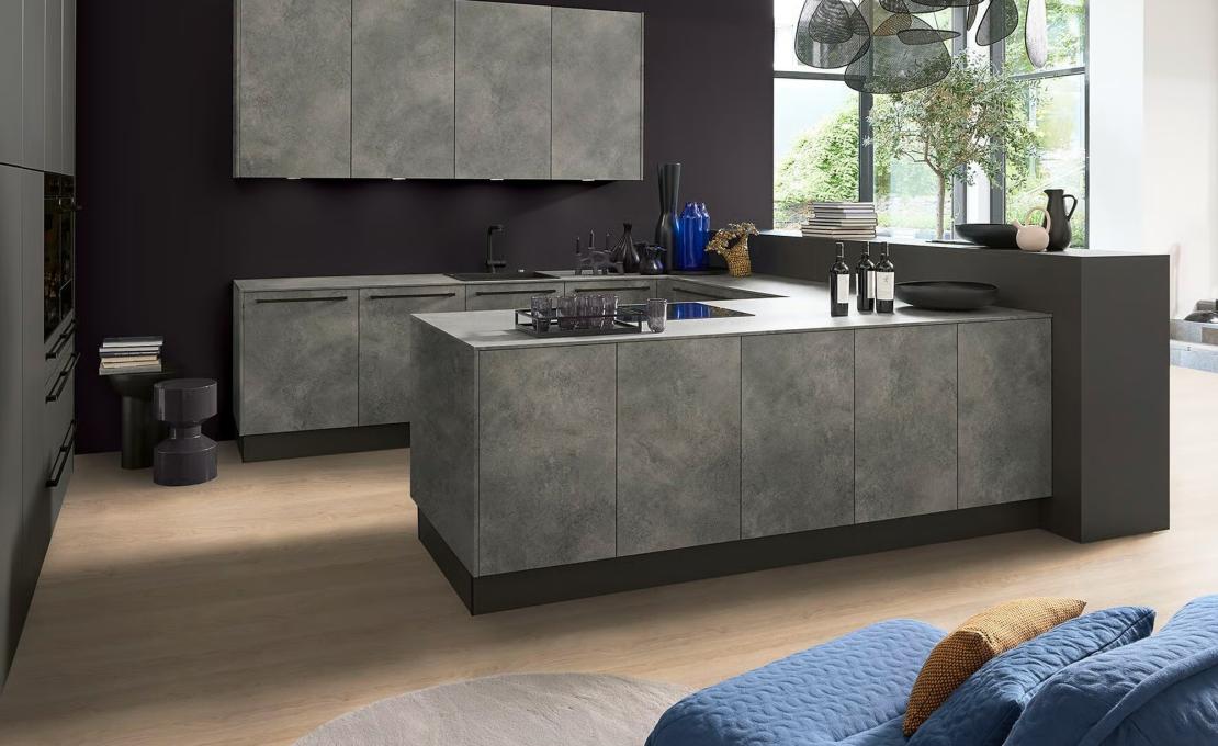 Кухня CANTERA SAND LIME LAVA GREY от фабрики Nolte