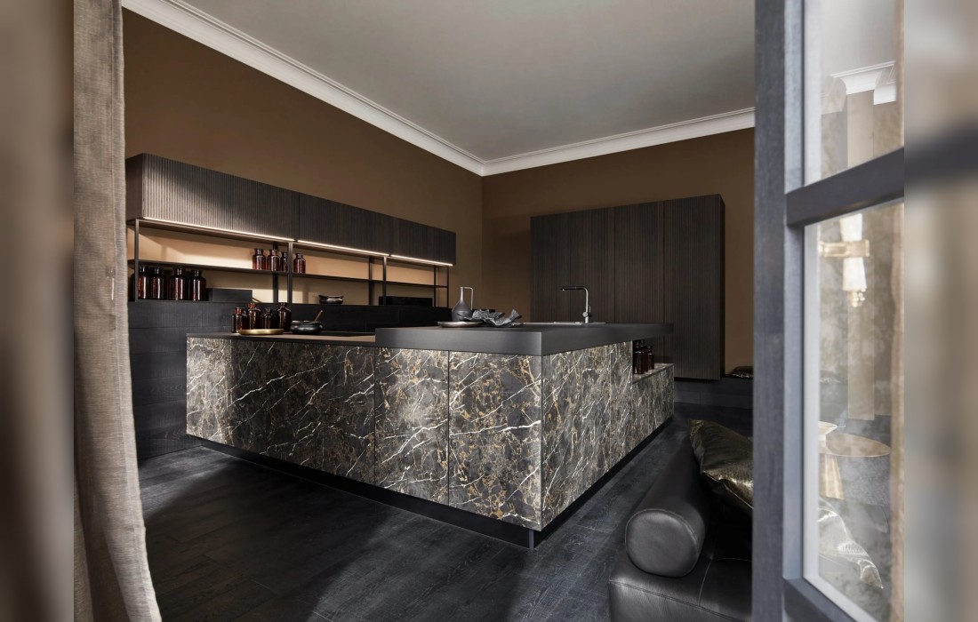 Кухня neoMARBLE/neoLODGE от Nolte: средиземноморский стиль в интерьере