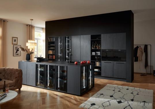 Кухня MANHATTAN OAK NERO от фабрики Nolte image 1