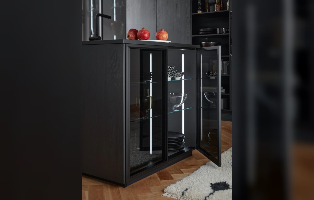 Кухня MANHATTAN OAK NERO от Nolte: элегантность и стиль